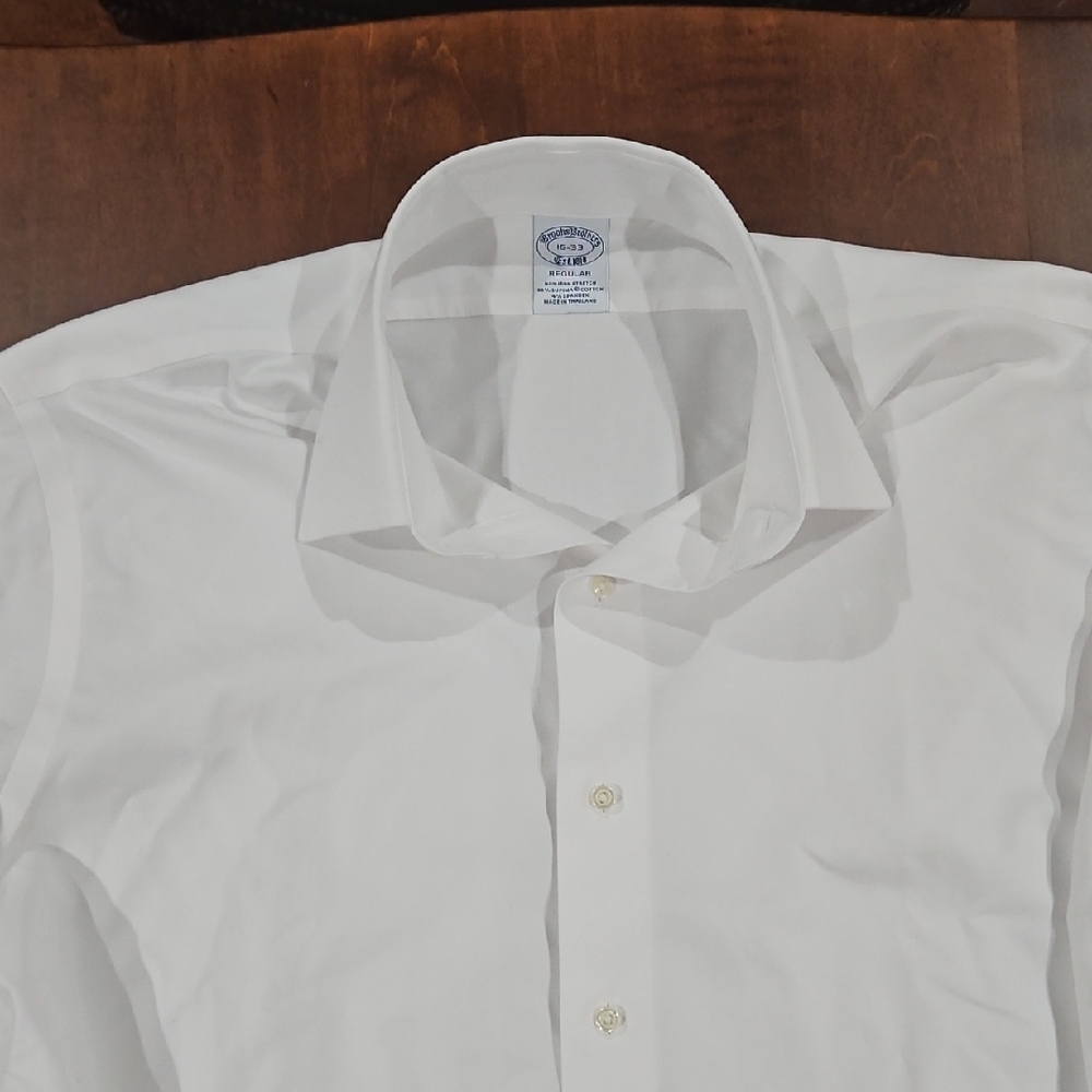 Brooks Brothers Classic White Dress Shirt